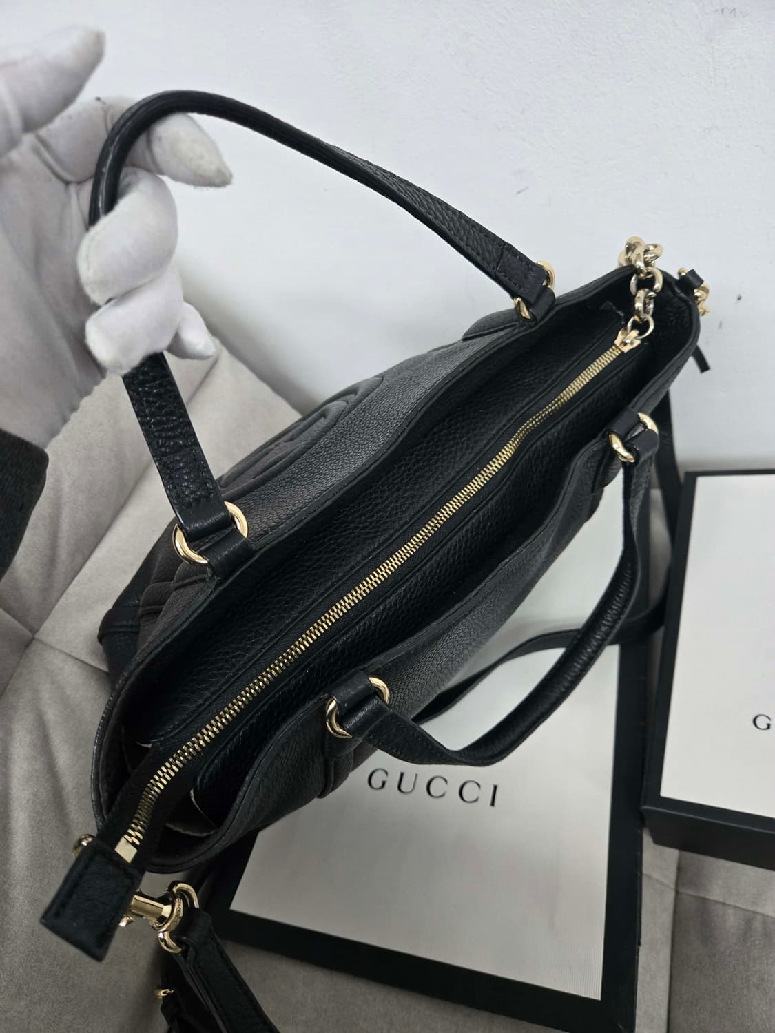 [보증서 정품] 구찌 소호 테슬 숄더백 상품이미지3