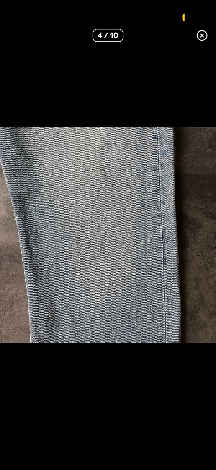 Levi’s 리바이스 551 어센틱 스프레이트 핏 데님 팬츠 A00642 상품이미지4