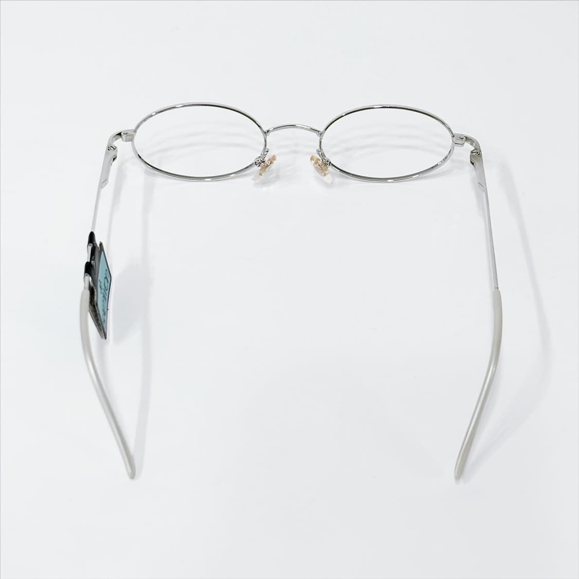 키지클럽 SAMWON 실버 오벌 데드스탁 빈티지안경 상품이미지4