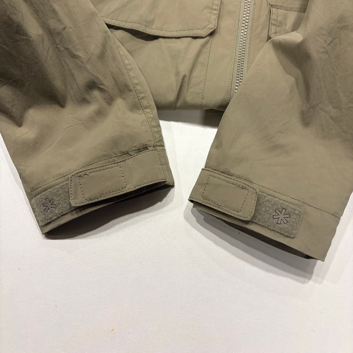 [95] 스노우피크 포켓 후드 야상 바람막이 자켓 카키 D192 상품이미지7