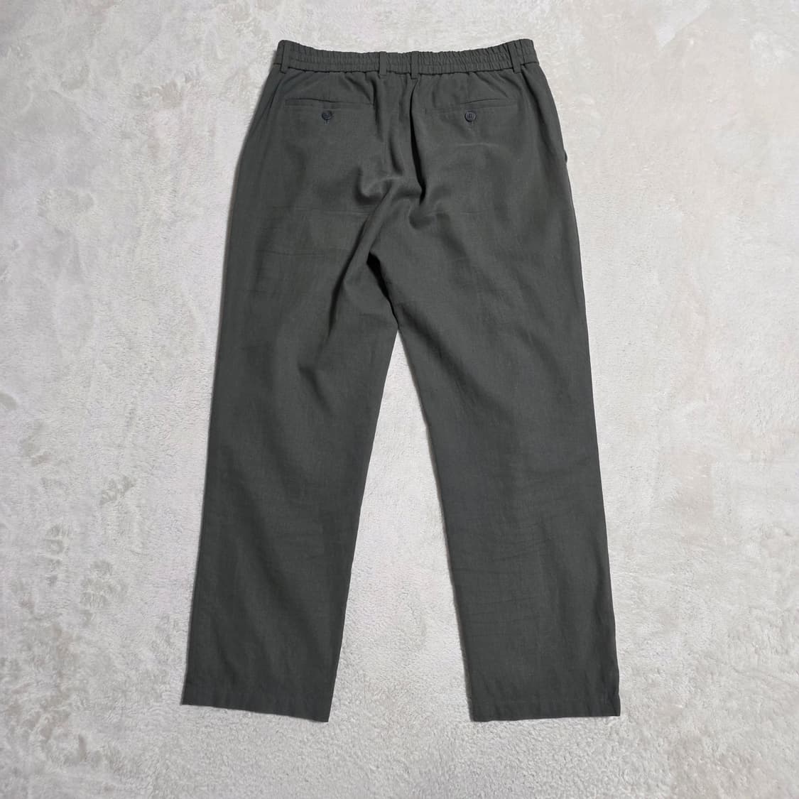 (32)마인드브릿지 린넨 혼방 밴딩 팬츠 상품이미지3