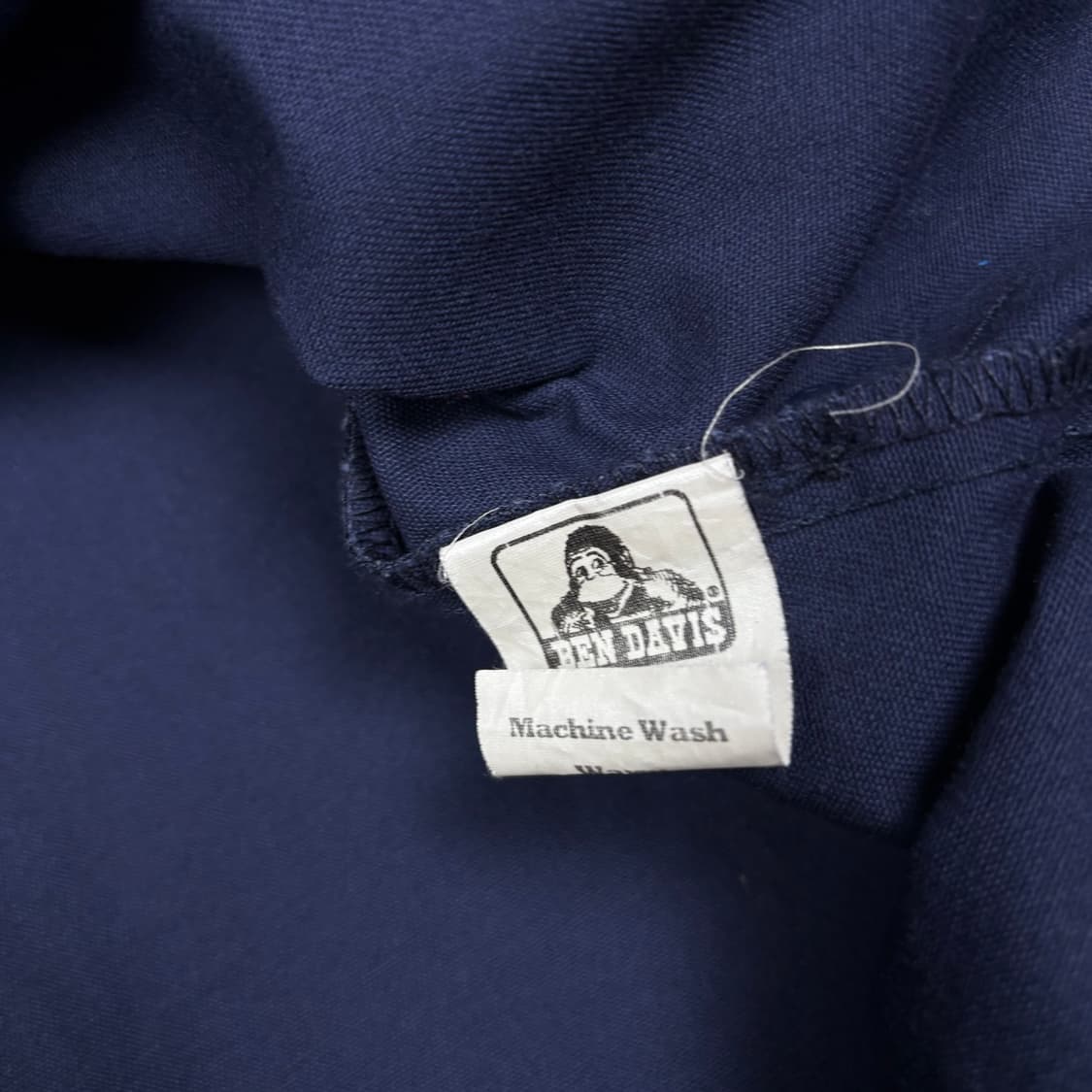 밴 데이비스 네이비 워크 셔츠 상품이미지5