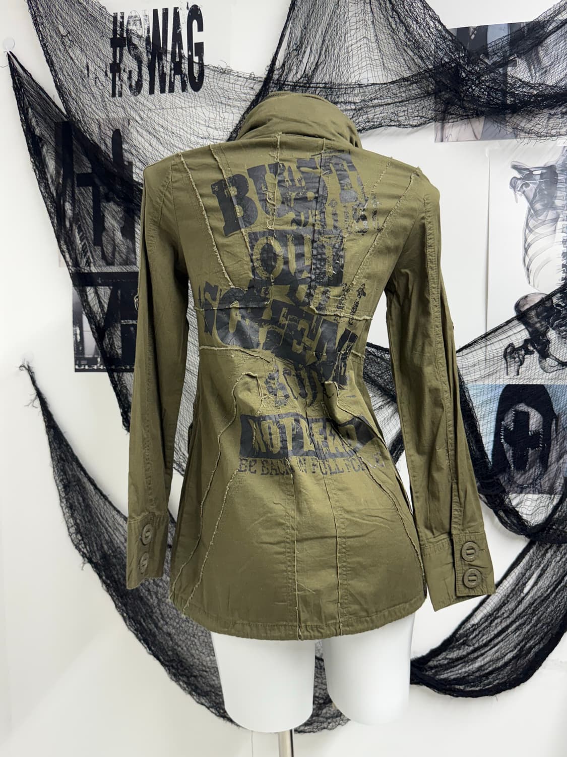 Ghost of harlem two way zipper jacket 상품이미지2