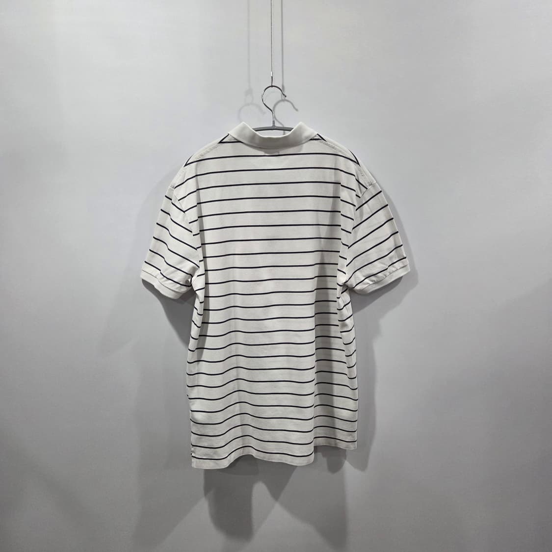 폴로랄프로렌 피케 스트라이프 반팔 카라티 L 상품이미지5