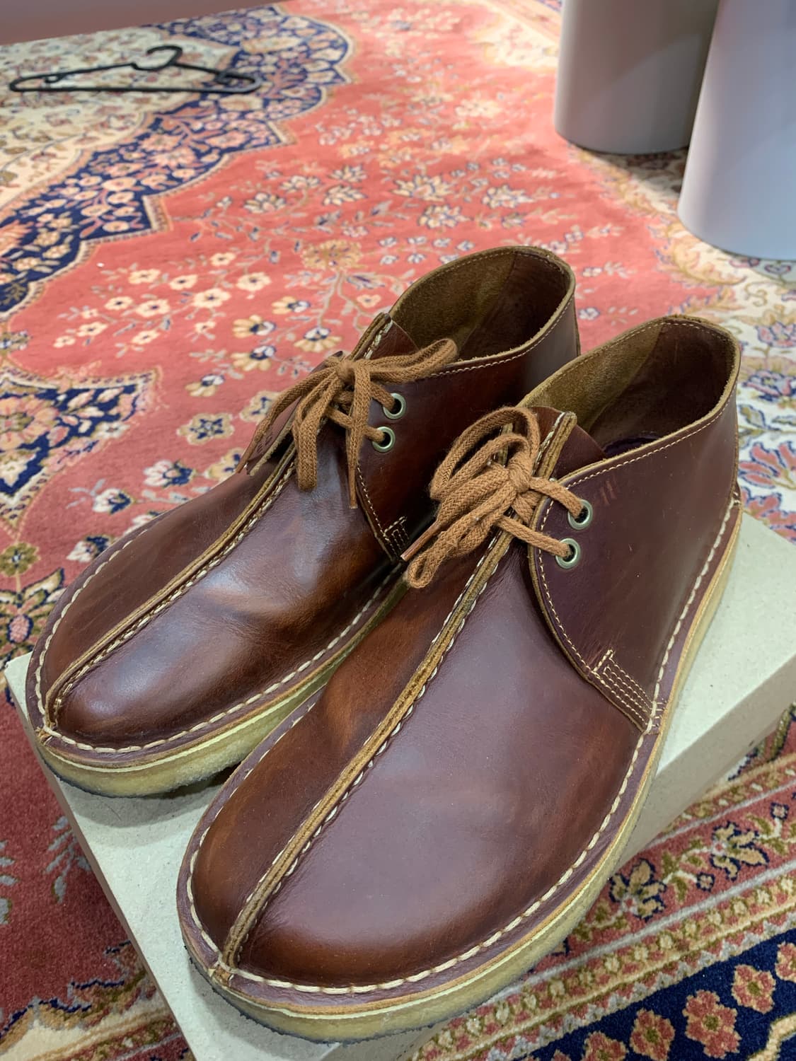 클락스 데저트 트렉 탄 레더 43사이즈 상품이미지1