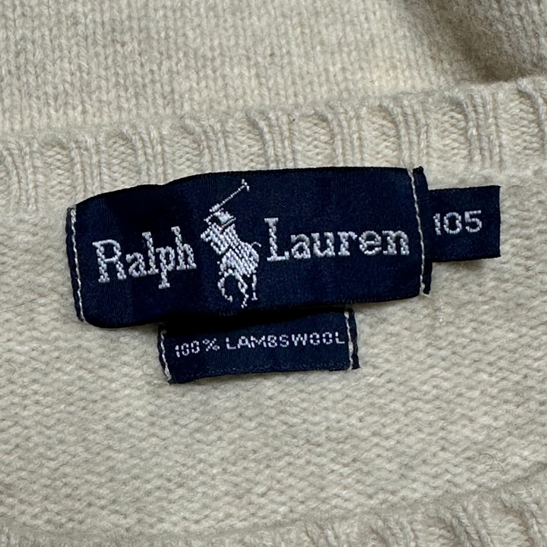 105 폴로랄프로렌 네이비 포니 램스울 니트 상품이미지4