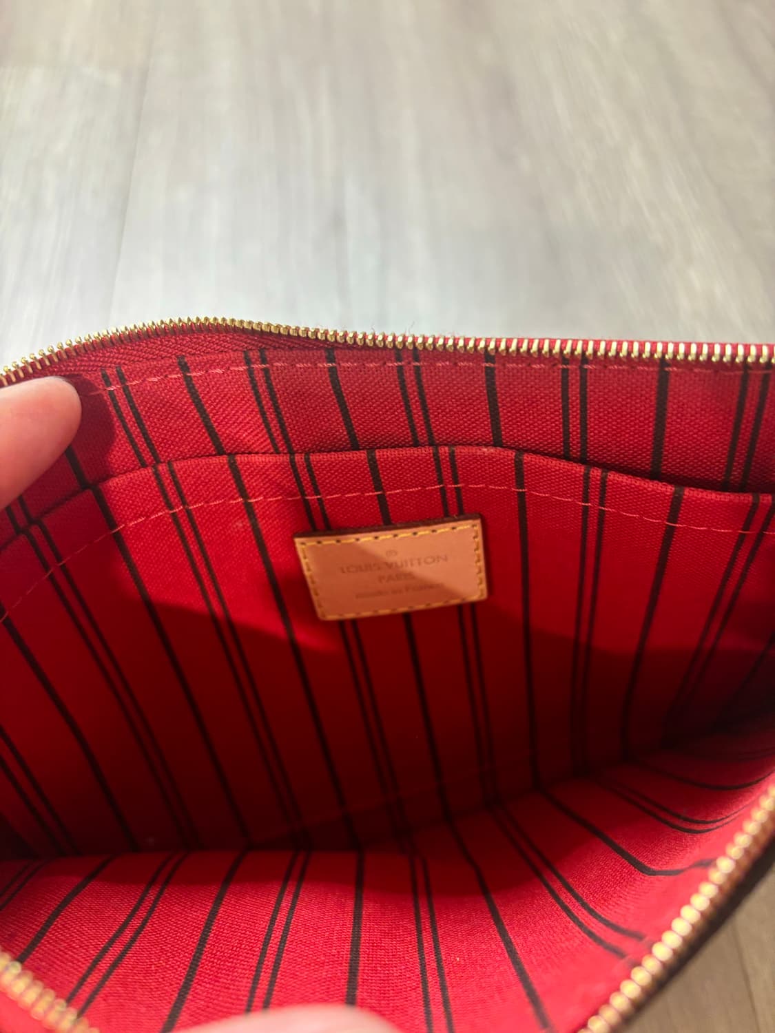 루이비통 모노그램 네버풀 포쉐트 상품이미지3