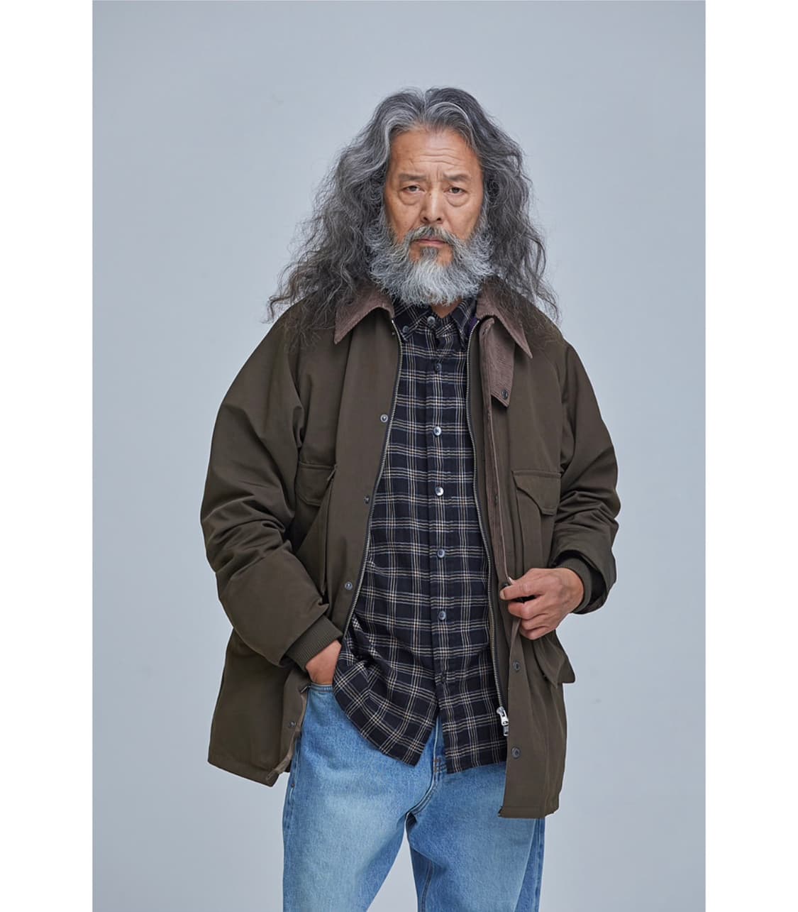 프리즘웍스 로얄헌팅 자켓 002 올리브 XL 상품이미지2