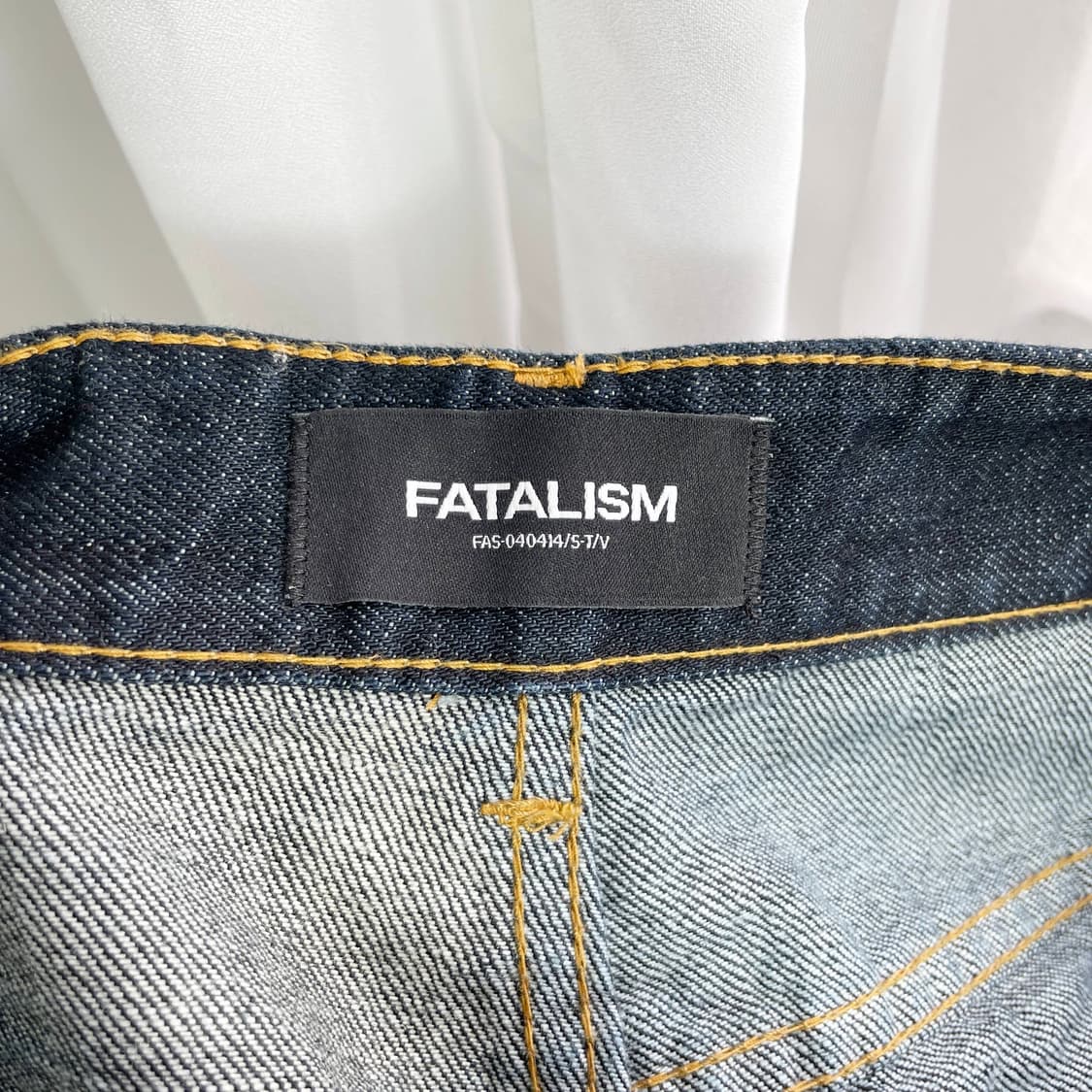   A2 페이탈리즘 진청 데님팬츠 32사이즈 상품이미지4