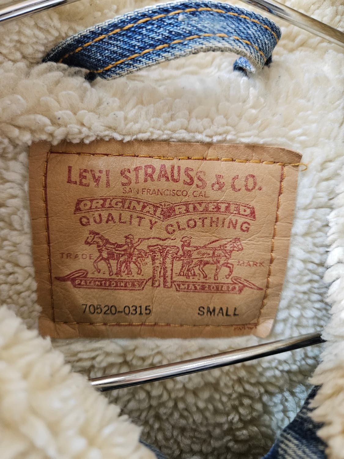 리바이스 데님 쉐르파 트러커 자켓 상품이미지5