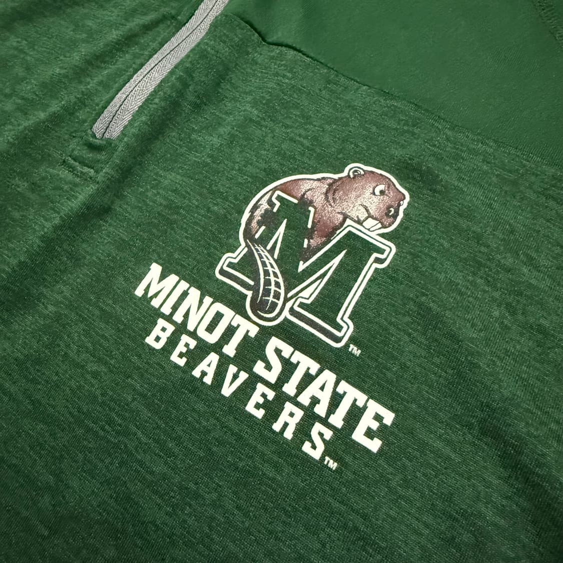 MSU Beavers Qtr Zip performance pullover 상품이미지5