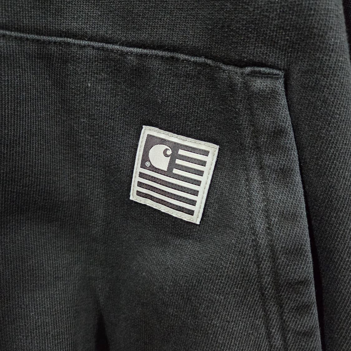 칼하트 헤비코튼 블랙 후드티 L 상품이미지2