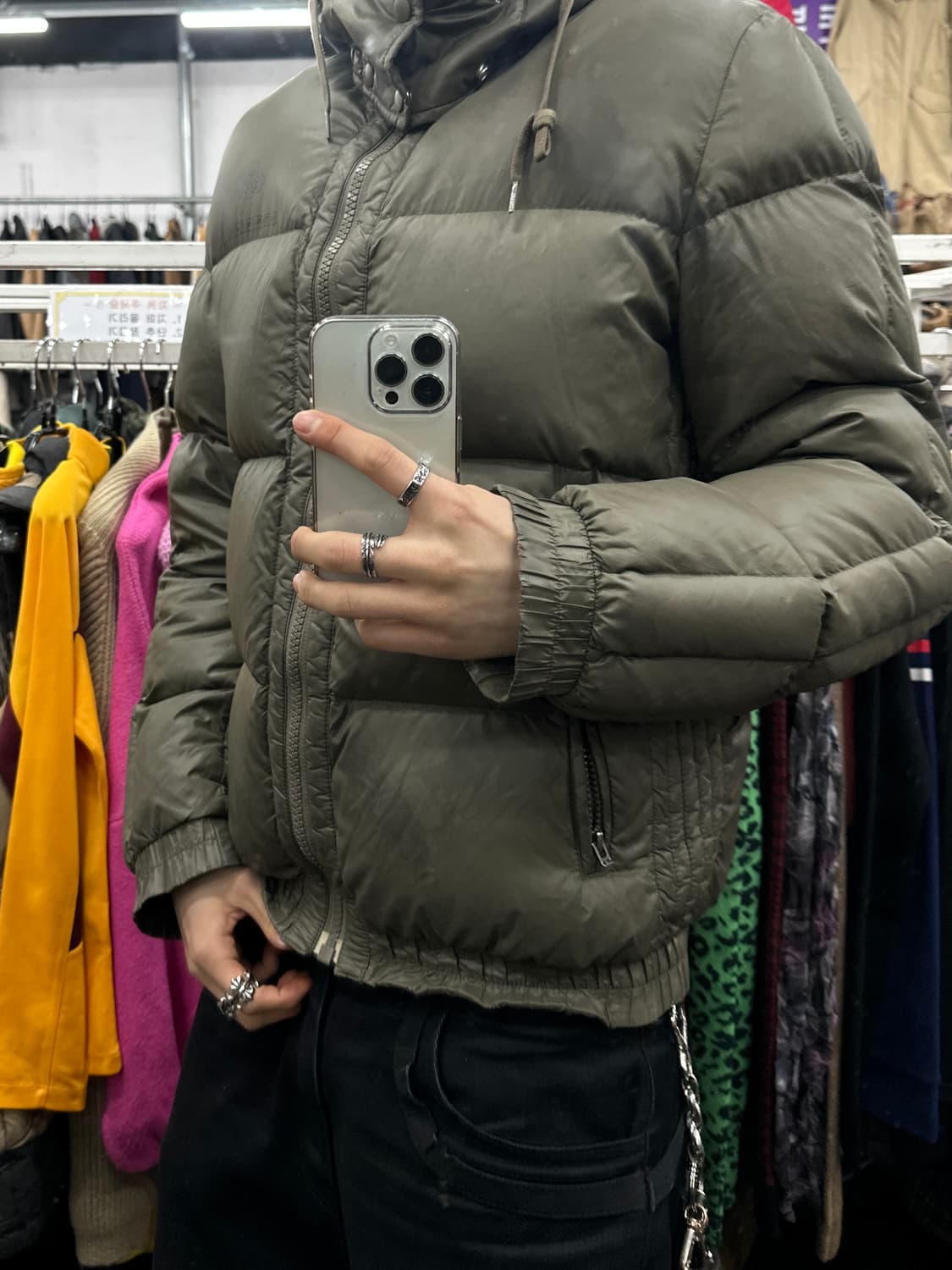 Diesel 디젤 hooded puffer jacket  상품이미지2