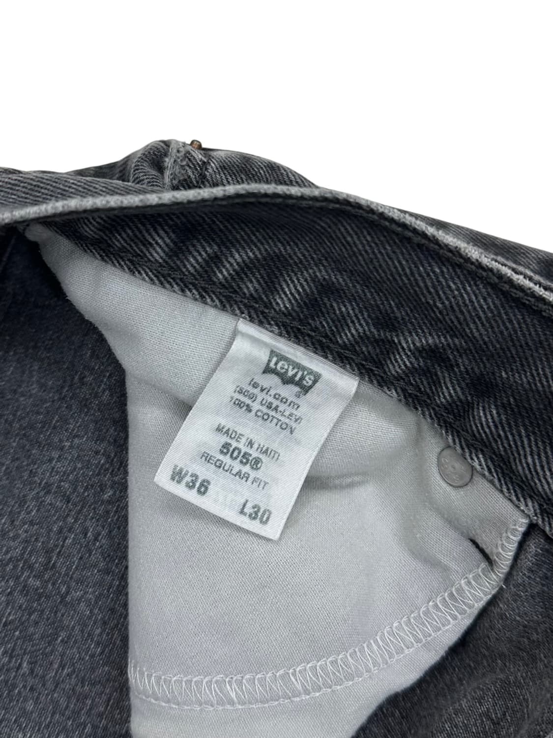 00s 리바이스 505 그레이 데님팬츠 (36) 상품이미지5