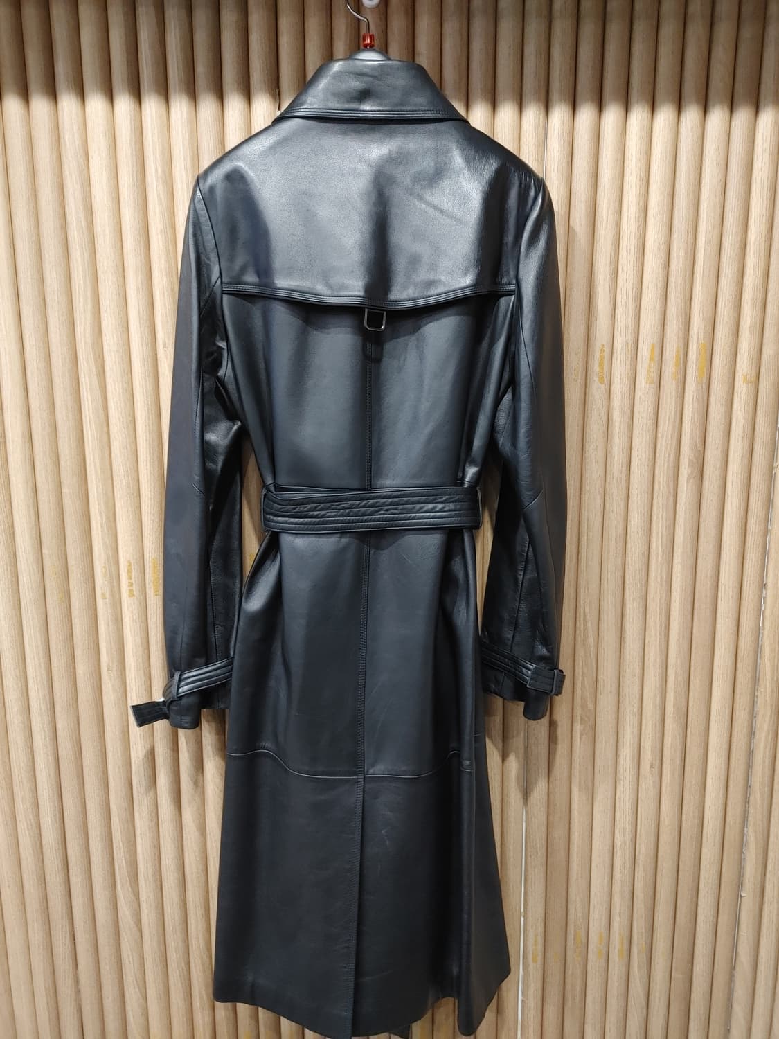 무배) Eole de Paris 빈티지 양가죽 트렌치코트 - XS/S 상품이미지2