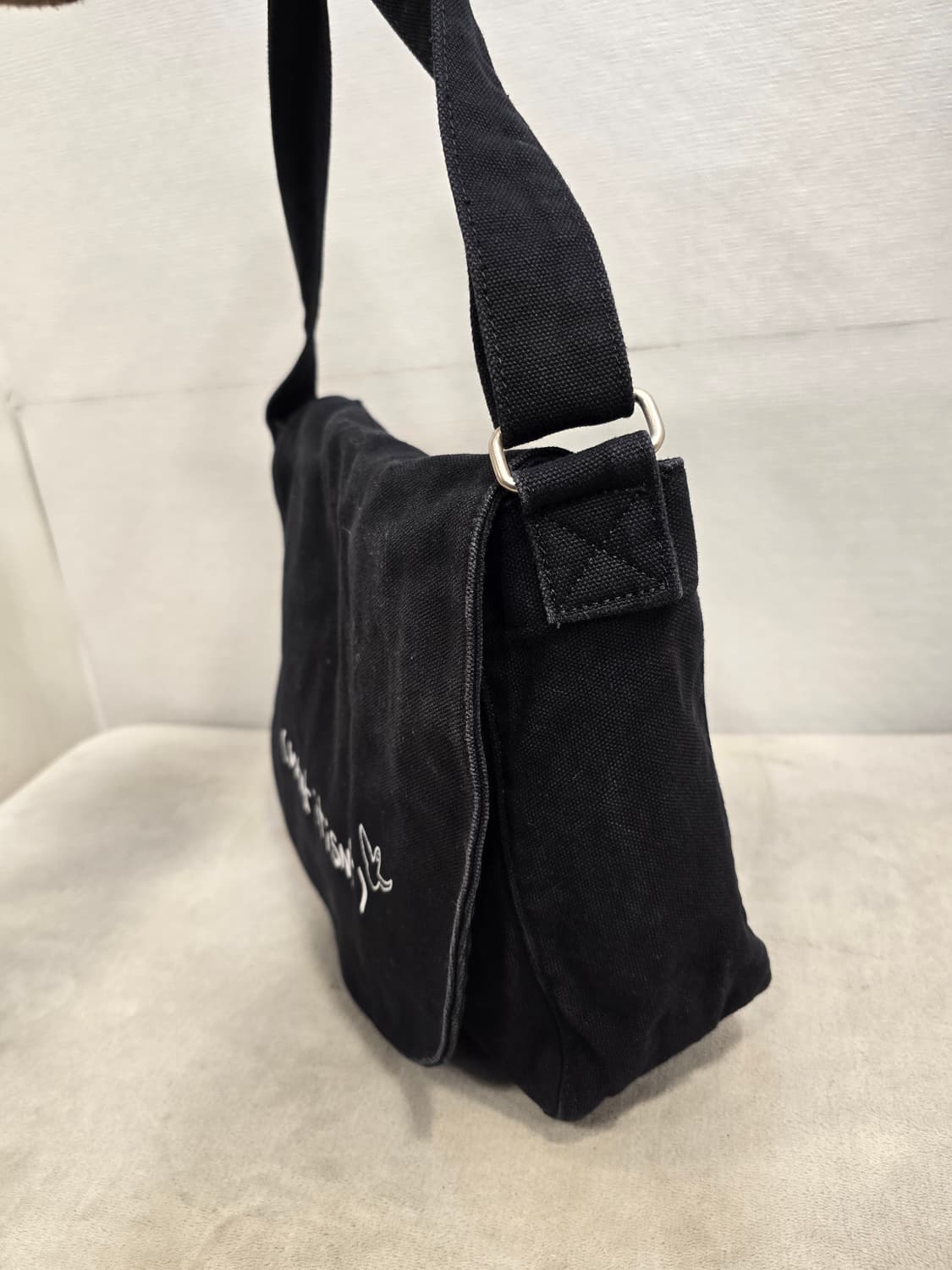 와릿이즌 남여공용 캔버스 메신저백 크로스백 상품이미지4