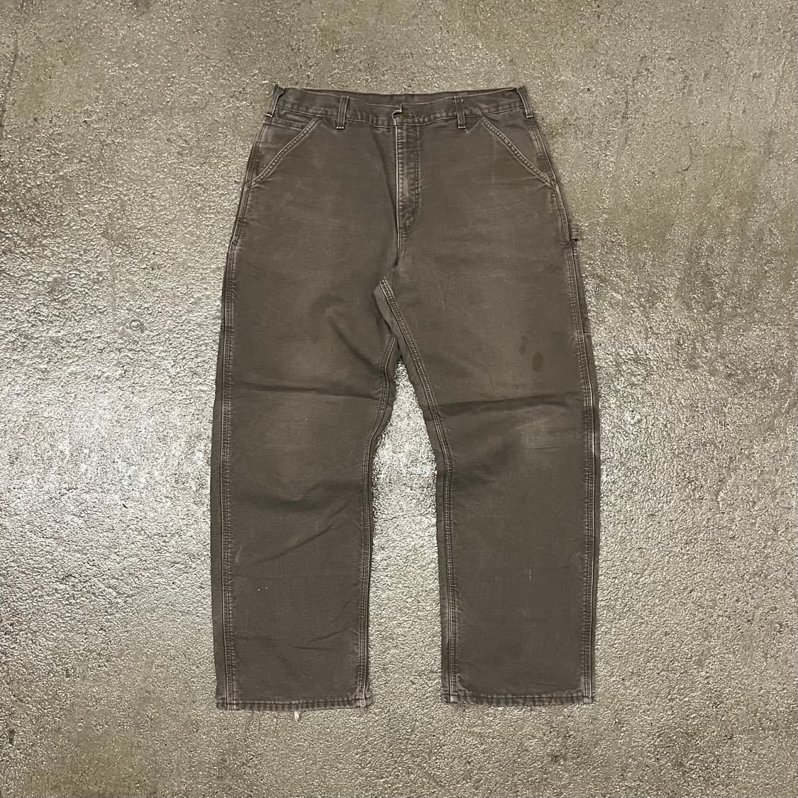 Carhartt 플란넬 라인드 카펜터 팬츠 (36“) 상품이미지4