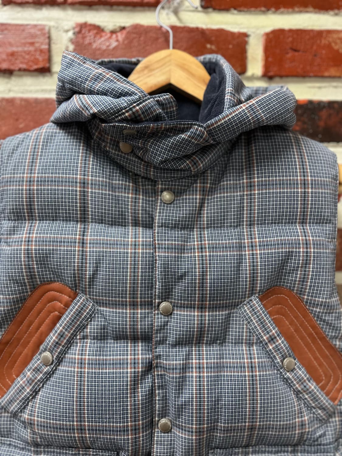 (M)준야와타나베 꼼데가르송 리버시블 패딩 베스트 상품이미지2