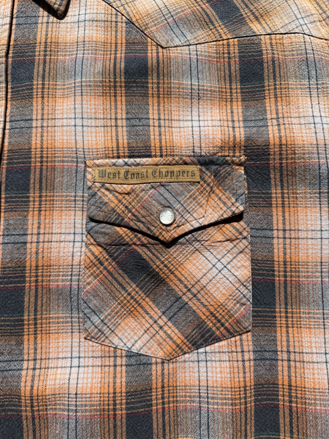 웨스트코스트차퍼스 90s 플란넬 웨스턴 셔츠 상품이미지3