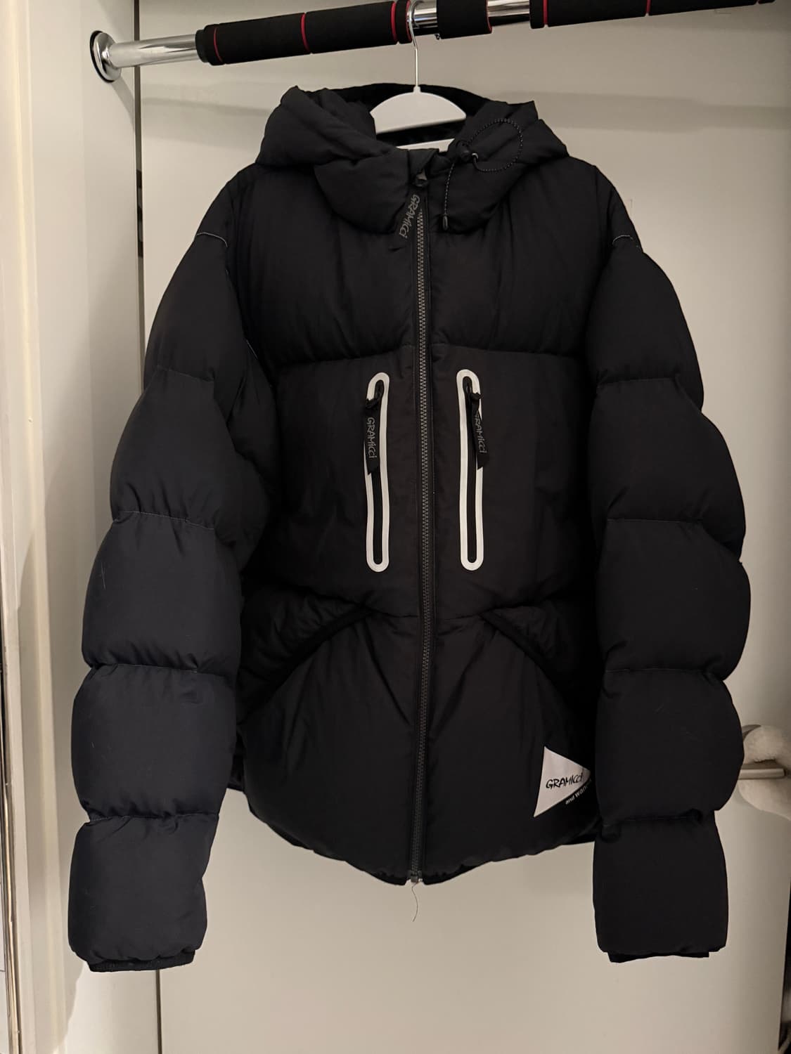 그라미치 x 앤드원더 패딩 다운자켓 블랙 xl 상품이미지1