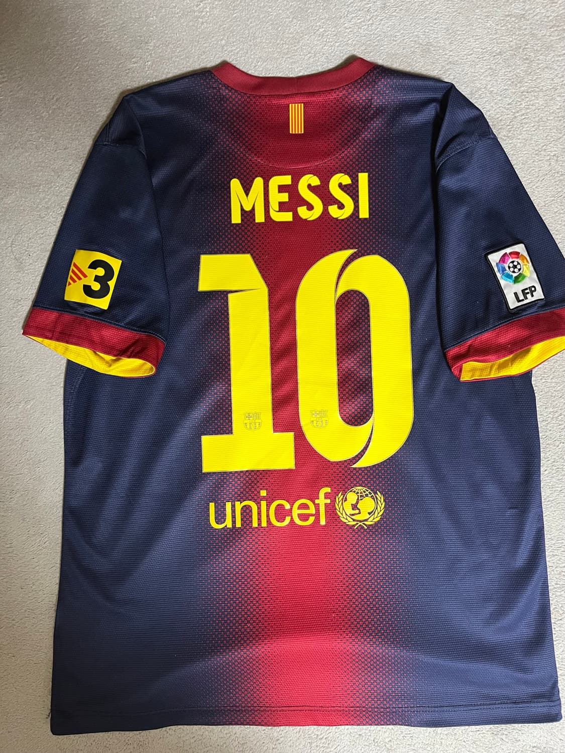 12/13 바르셀로나 메시 유니폼 M 상품이미지5