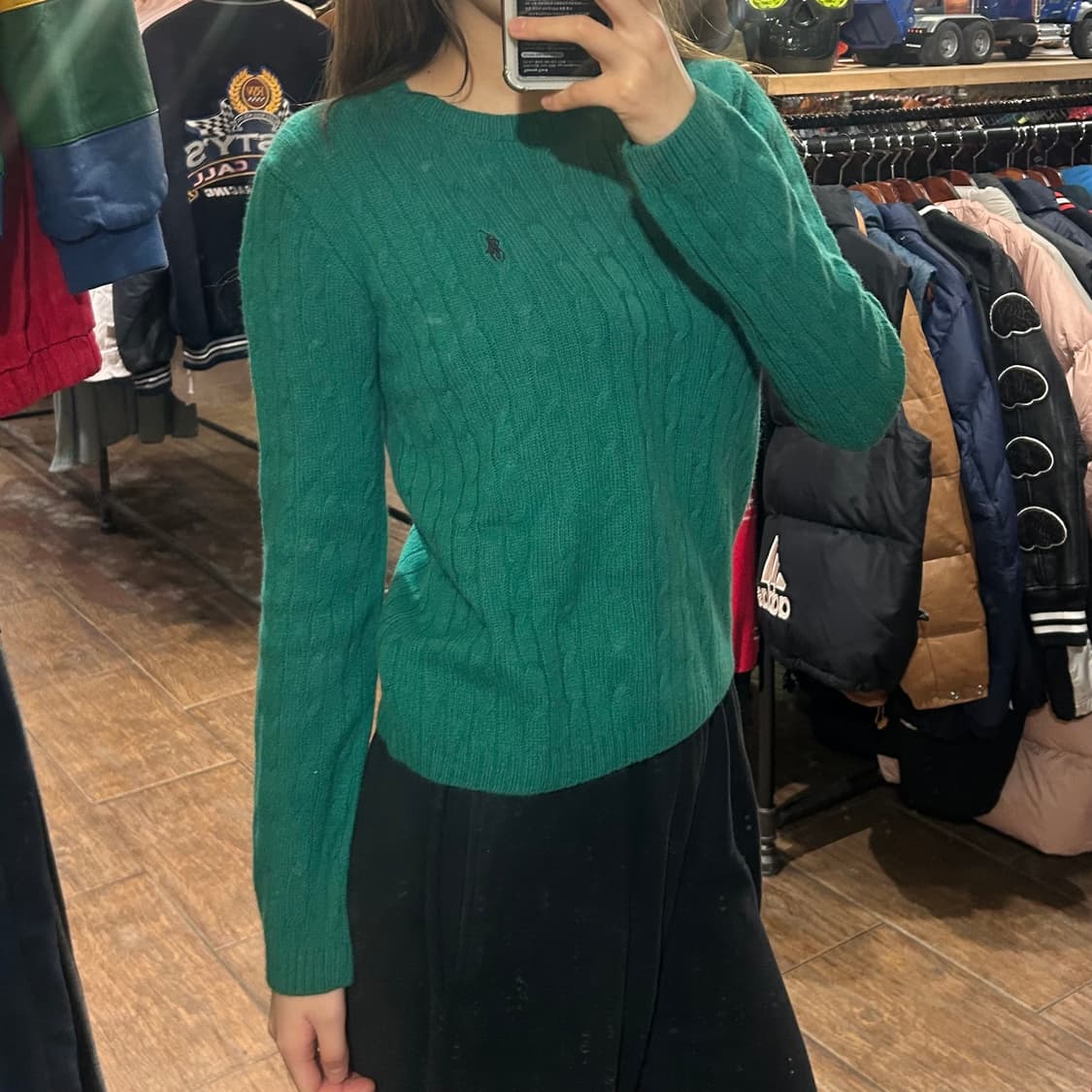 [HI] 폴로 랄프로렌 니트 그린 상품이미지3