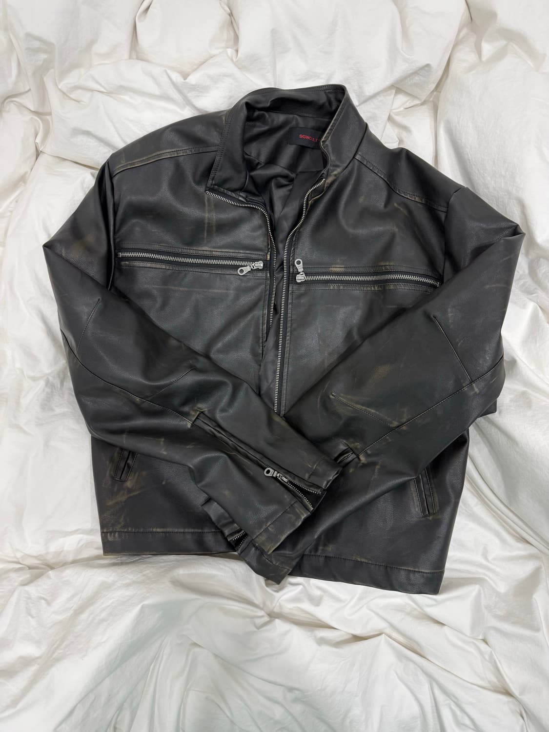 Leather jaket 상품이미지6