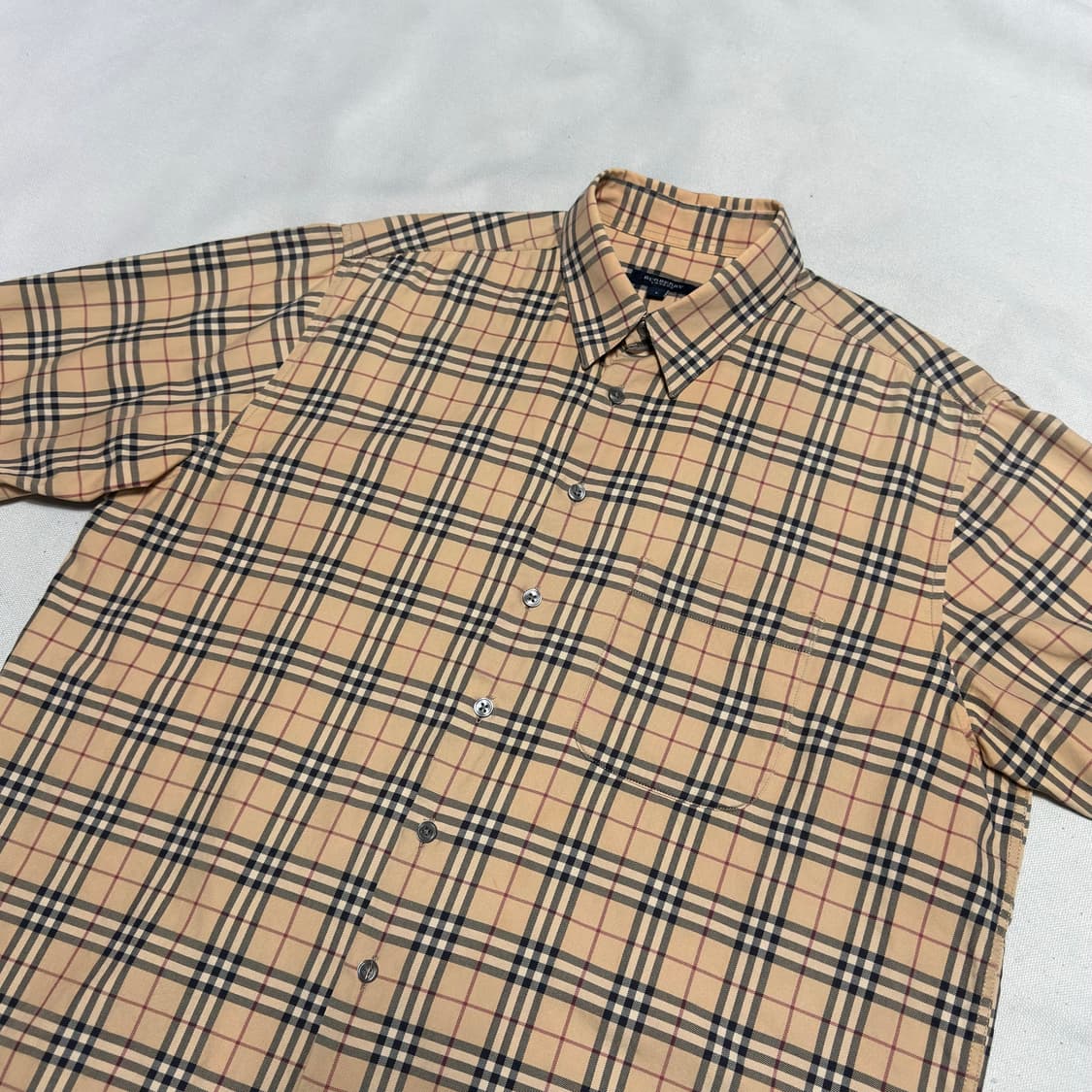 L 버버리 노바체크 반팔셔츠 상품이미지1