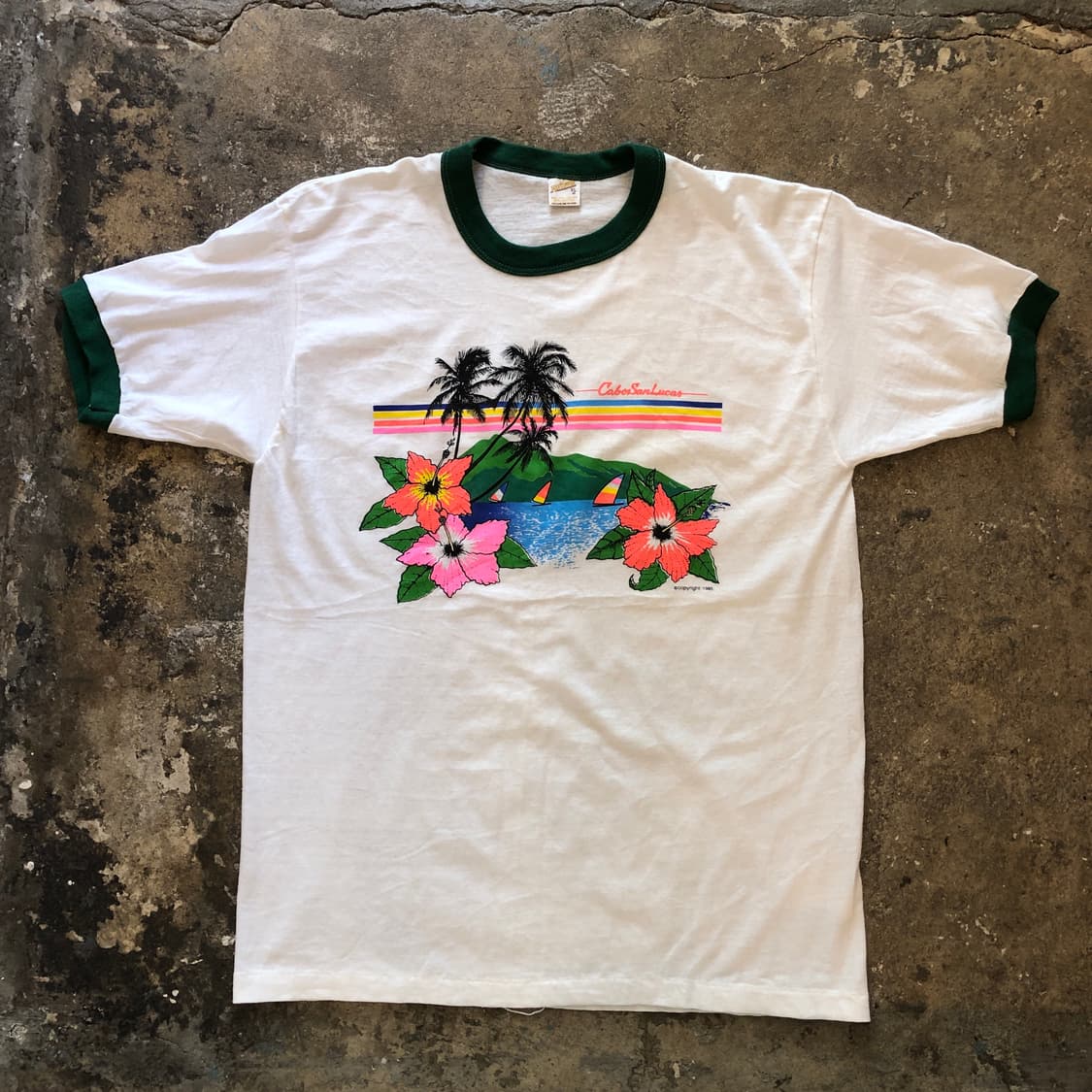70s~90s Ringer T-shirt-L 상품이미지1