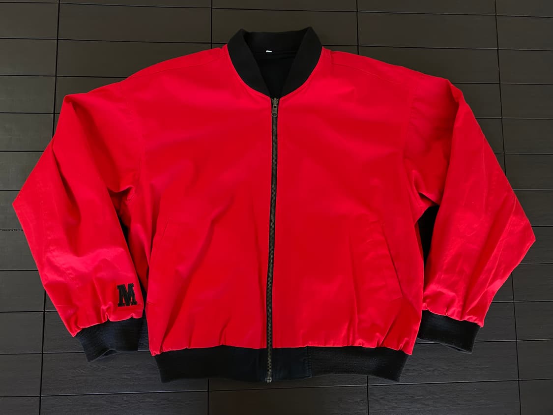 (M) 90s 빈티지 말보로 리버시블 봄버 자켓 상품이미지7