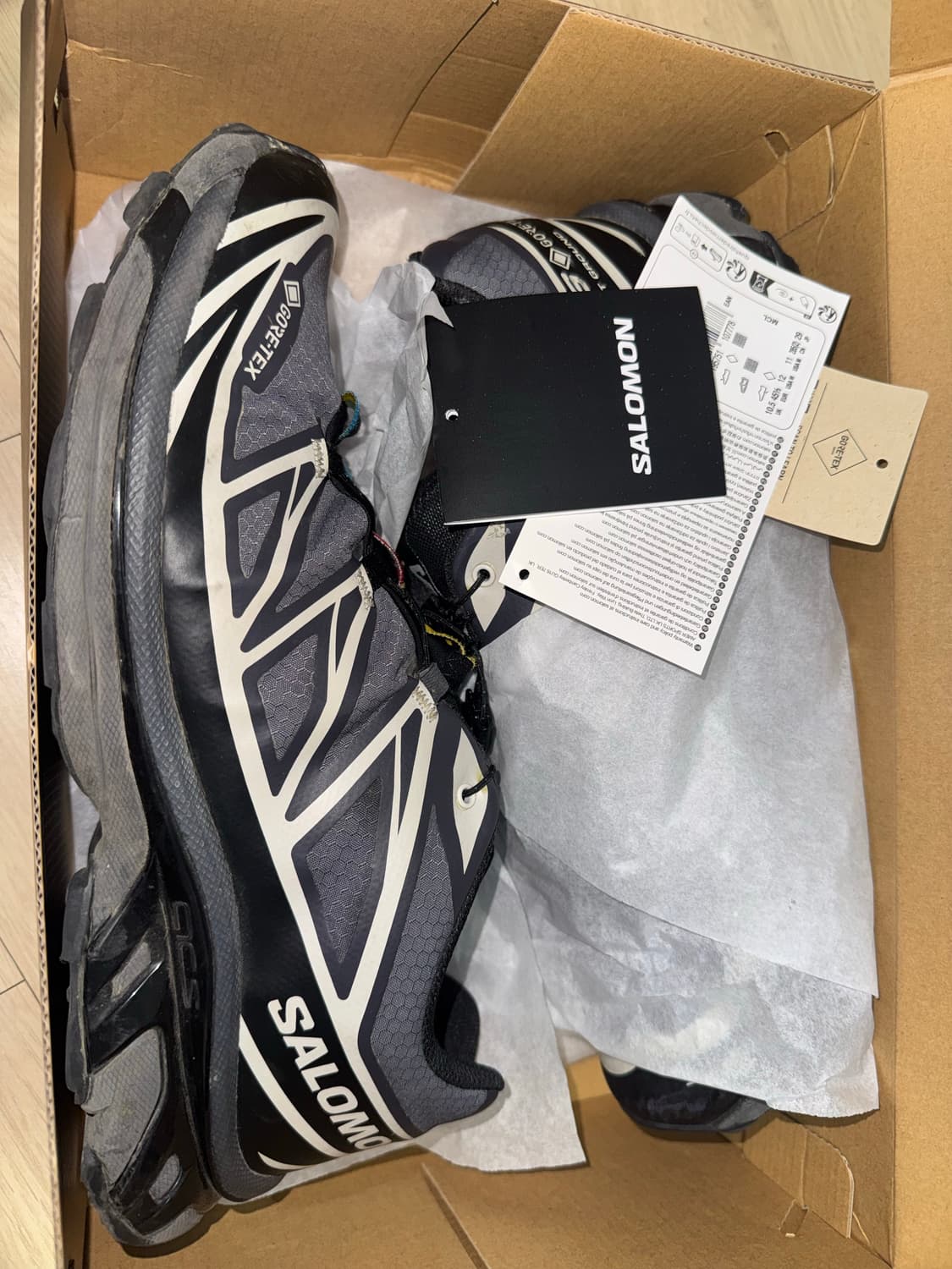 (290)살로몬xt-6 고어택스 블랙 에보니 상품이미지3