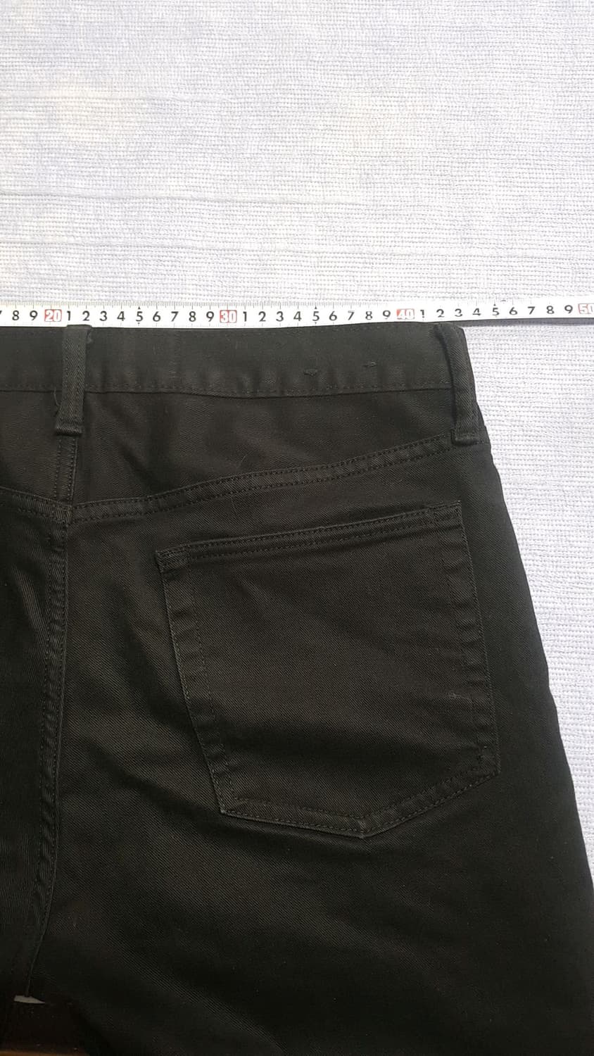 GAP 스판블랙진 33인치 기장102 상품이미지6