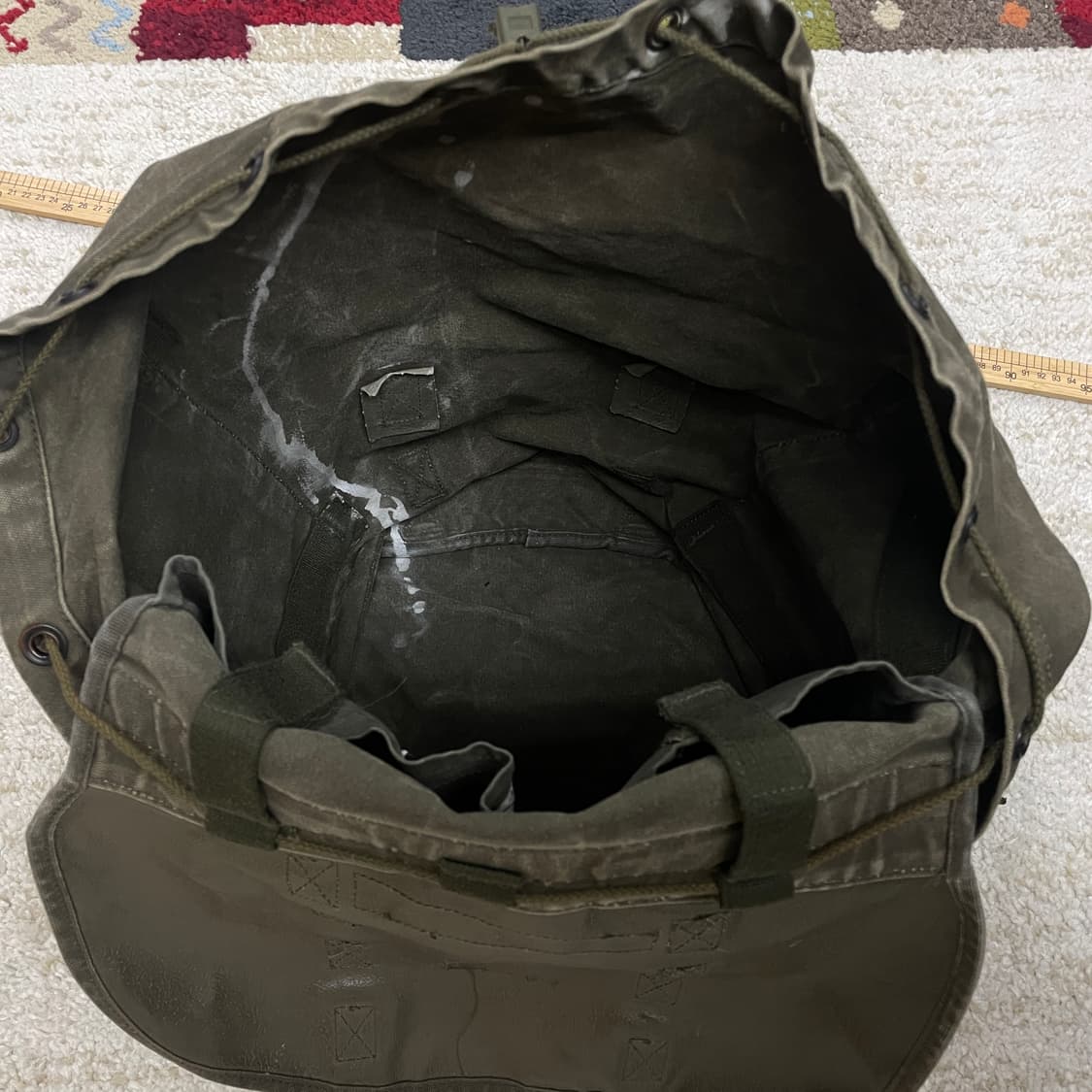 독일군 오리지널 빈티지 밀리터리 백팩 (spekon) 상품이미지7