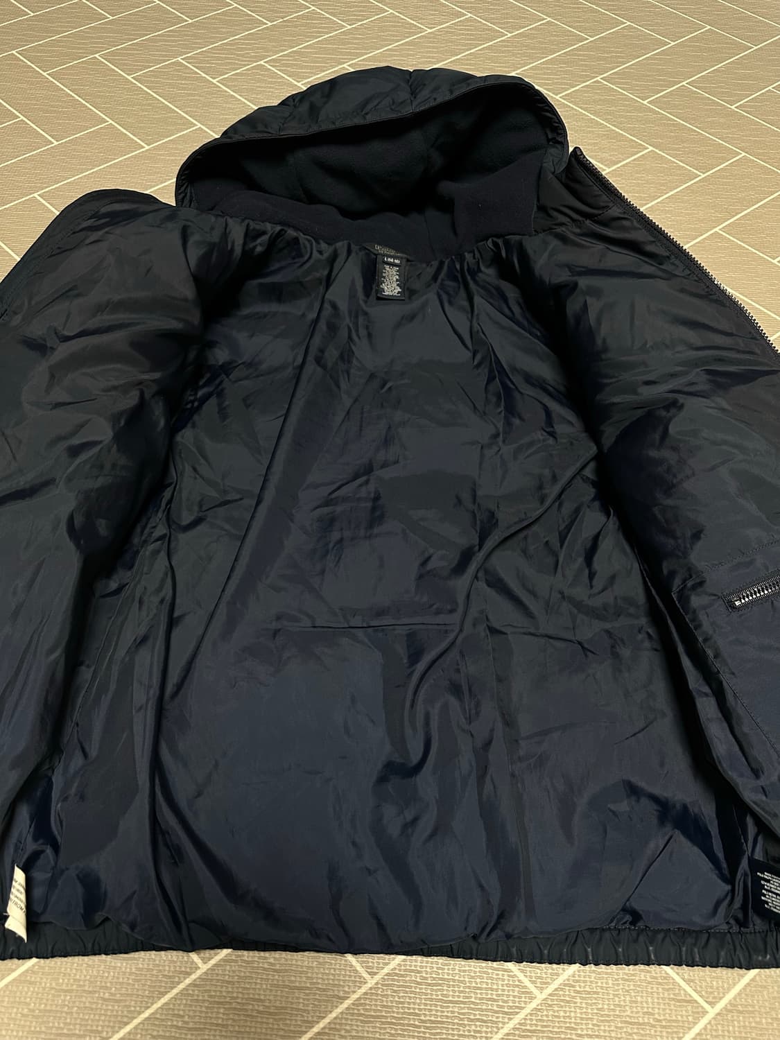 폴로 빅포니 패딩 네이비 상품이미지4