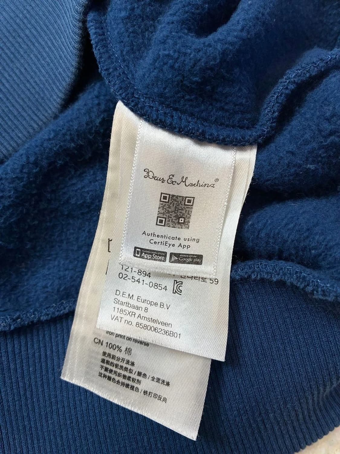 데우스 엑스 마키나 선블리치드 포스트모던 스웻 맨투맨 PN5803 상품이미지9