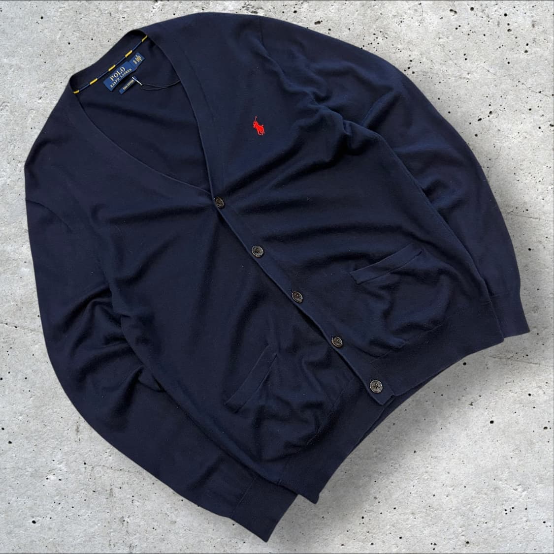 [S] 폴로 랄프로렌 피마코튼 네이비 가디건 B366 상품이미지1