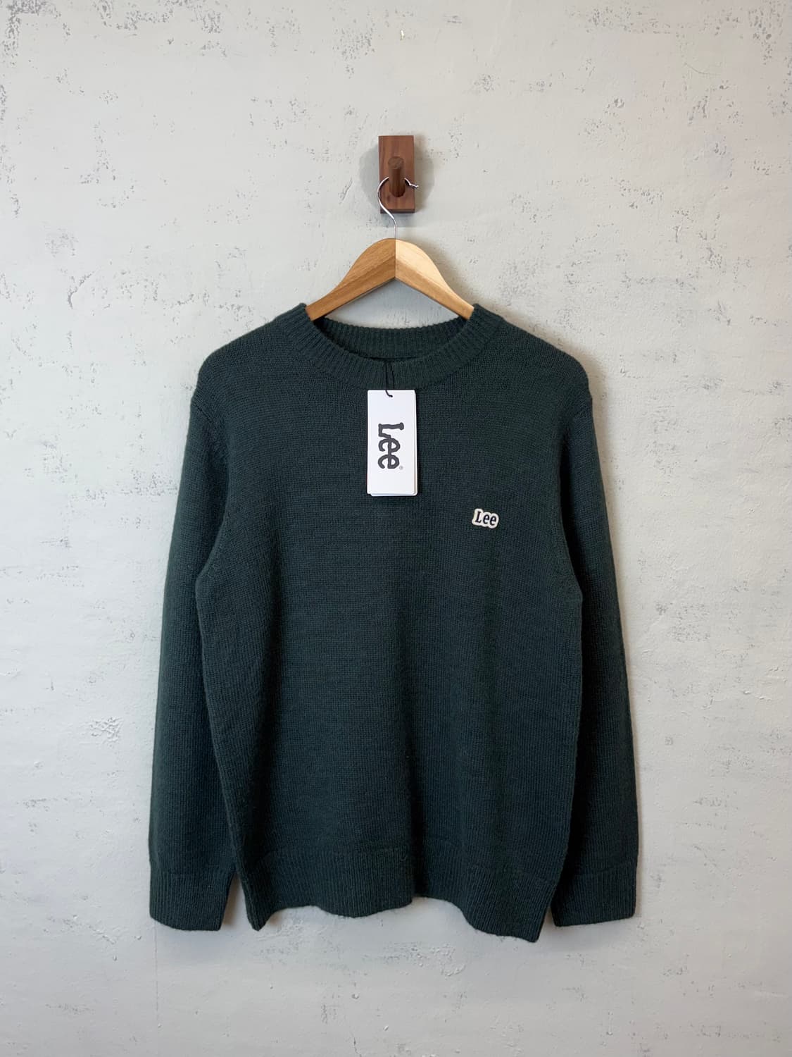 새상품 Lee 리 딥그린 니트 상품이미지1