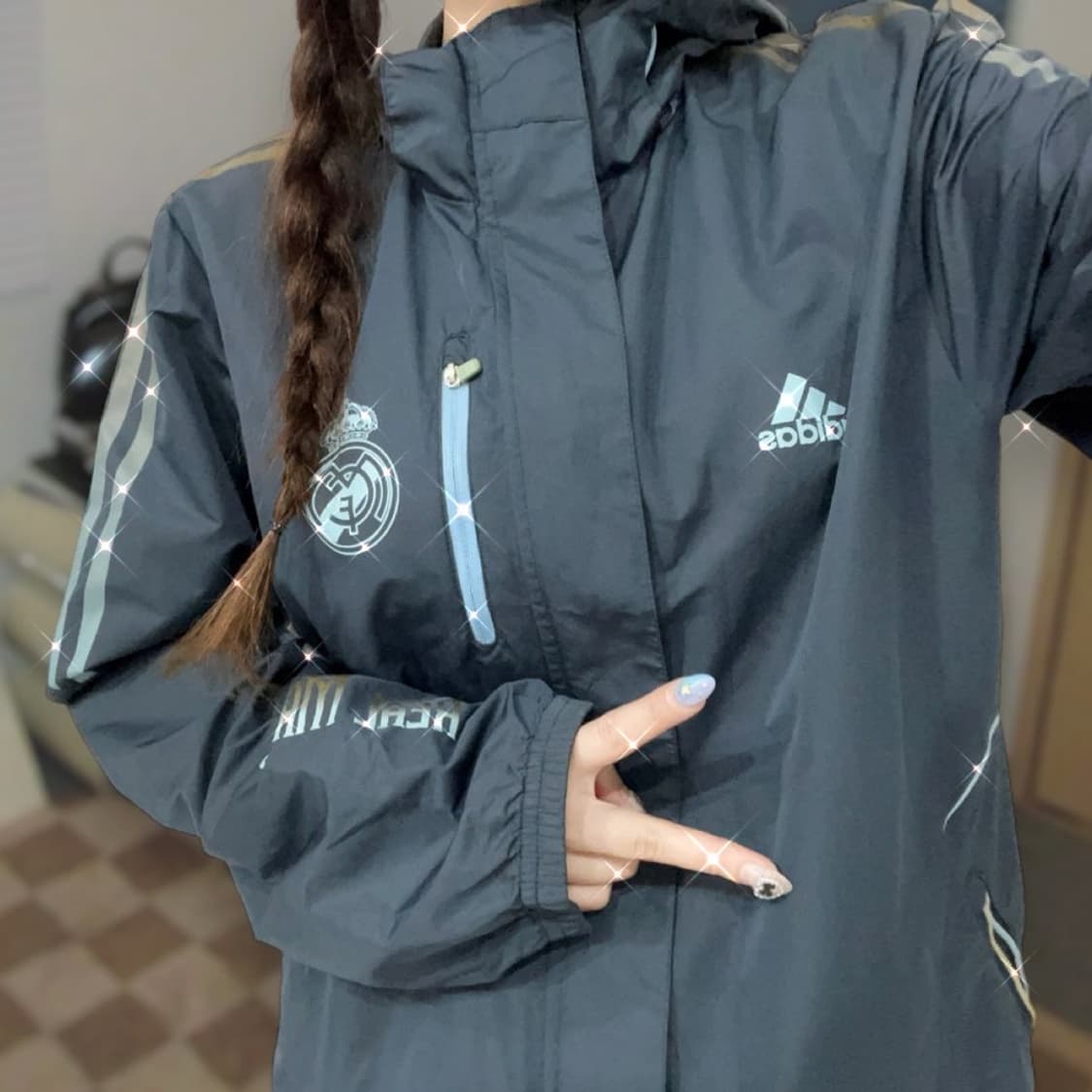 아디다스 레알마드리드 바람막이  상품이미지1