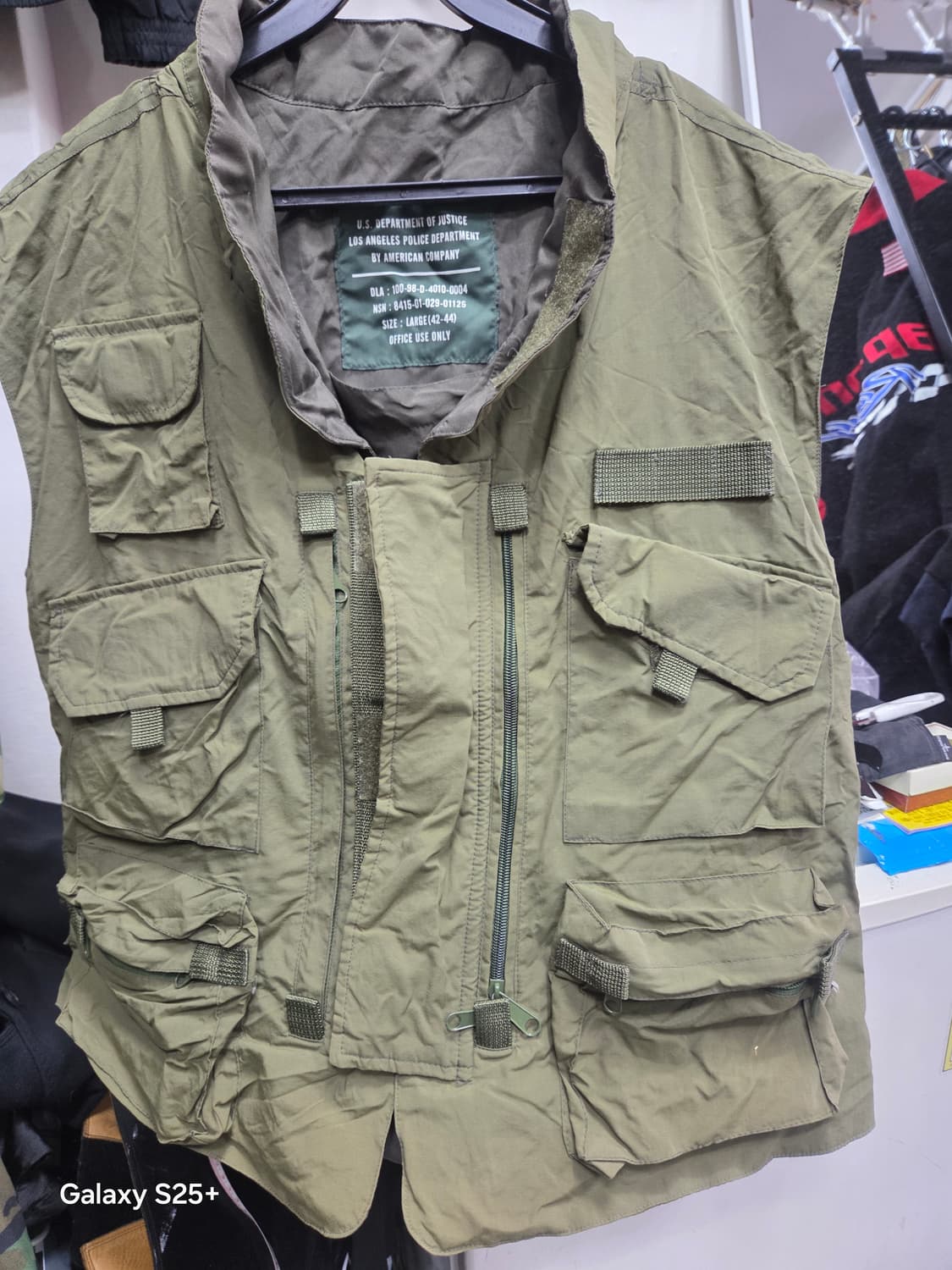 밀리터리 조끼 상품이미지1