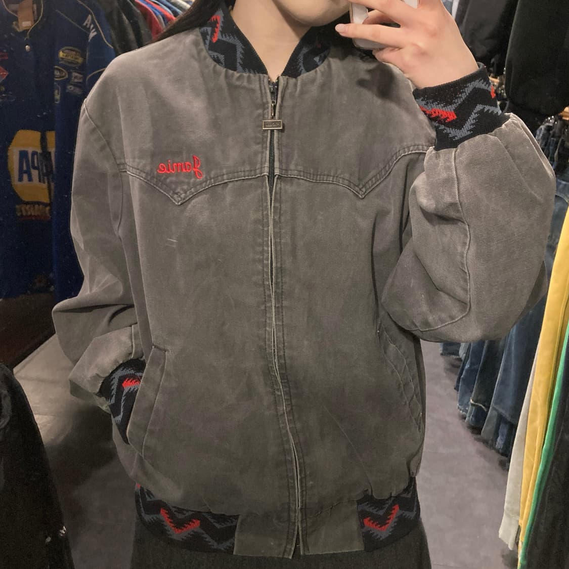  [IM]  Wallo 아메리칸 빈티지 워크자켓 브라운 상품이미지6