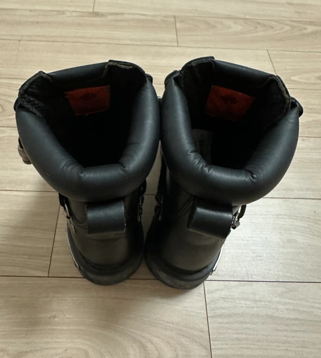 할리데이비슨 블랙 가죽 부츠 220 상품이미지3