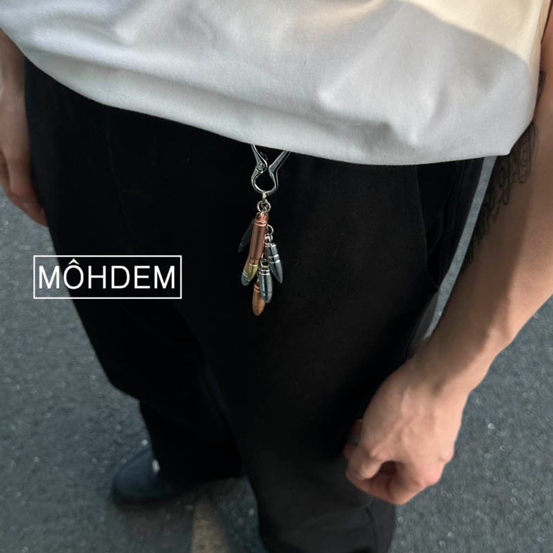 [Unisex]총알 탄피 후크 키링 열쇠고리 상품이미지2