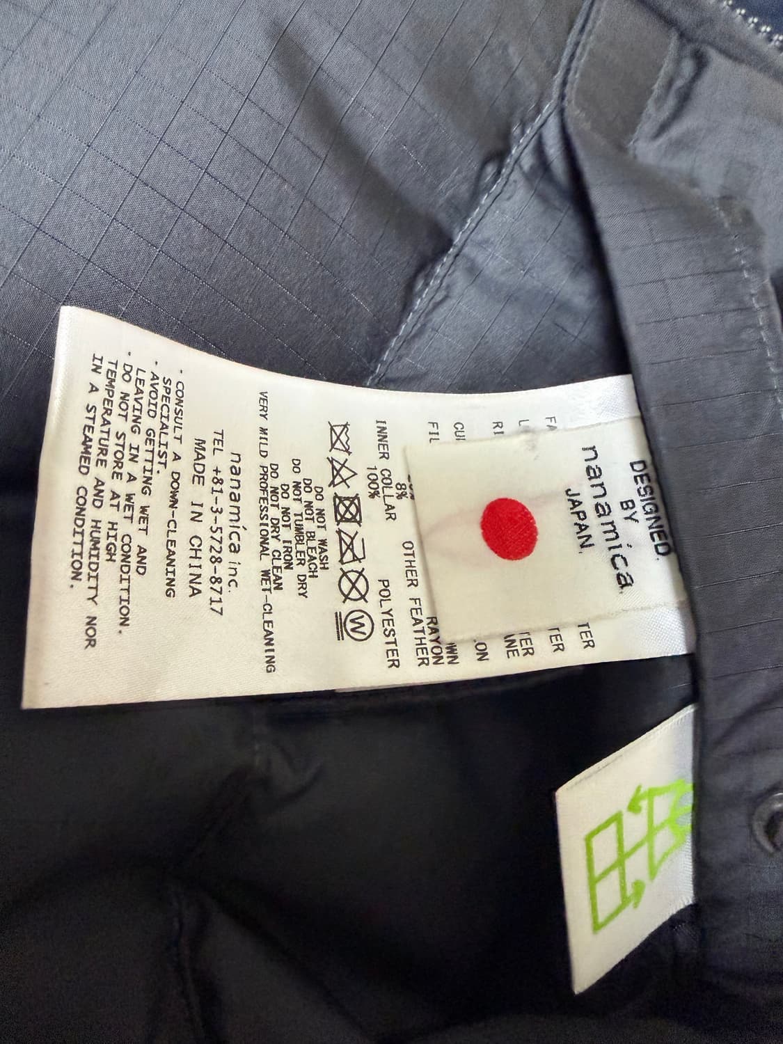 나나미카 고어텍스다운 자켓XL 상품이미지3