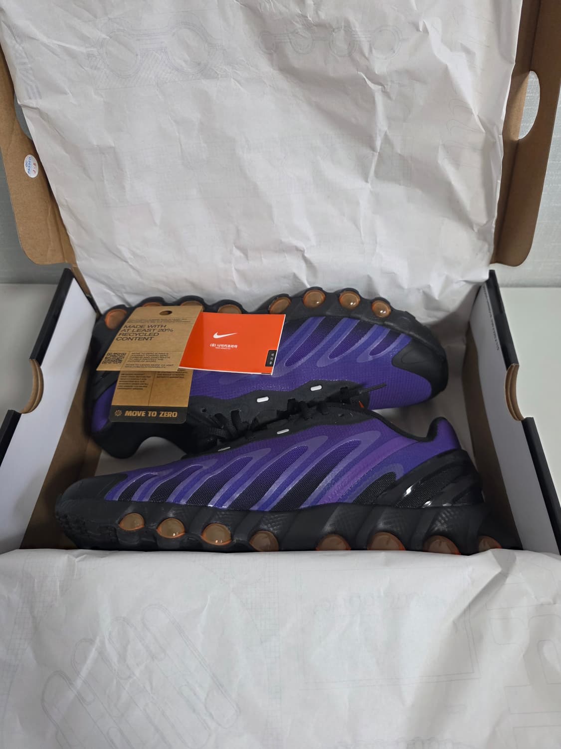 [270] 나이키 에어맥스 Dn8 블랙 인디고 버스트 상품이미지8