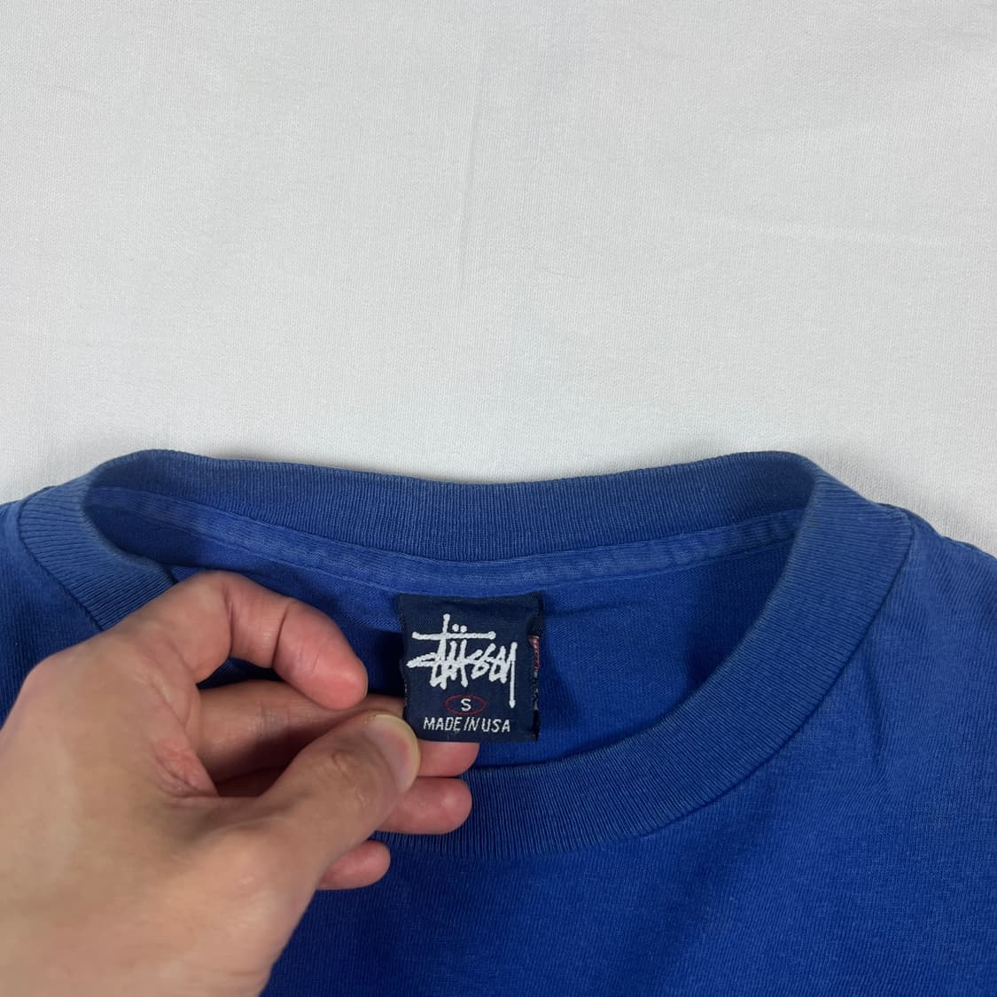 90’s 스투시 stussy 빅로고 반팔티 상품이미지7