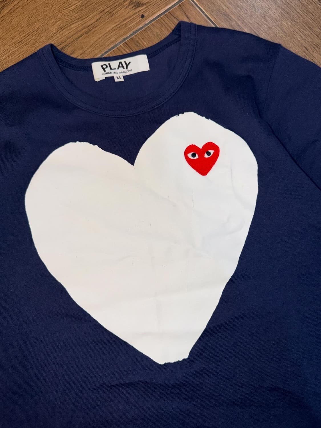  ♥꼼데가르송 레드하트 프린팅 티셔츠 ♥  상품이미지8
