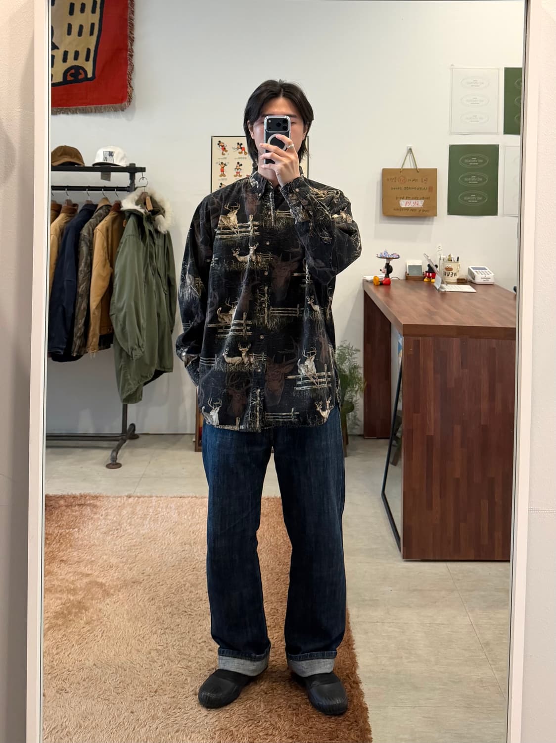 00s Woods&Water 빈티지 헌팅 셔츠 상품이미지2