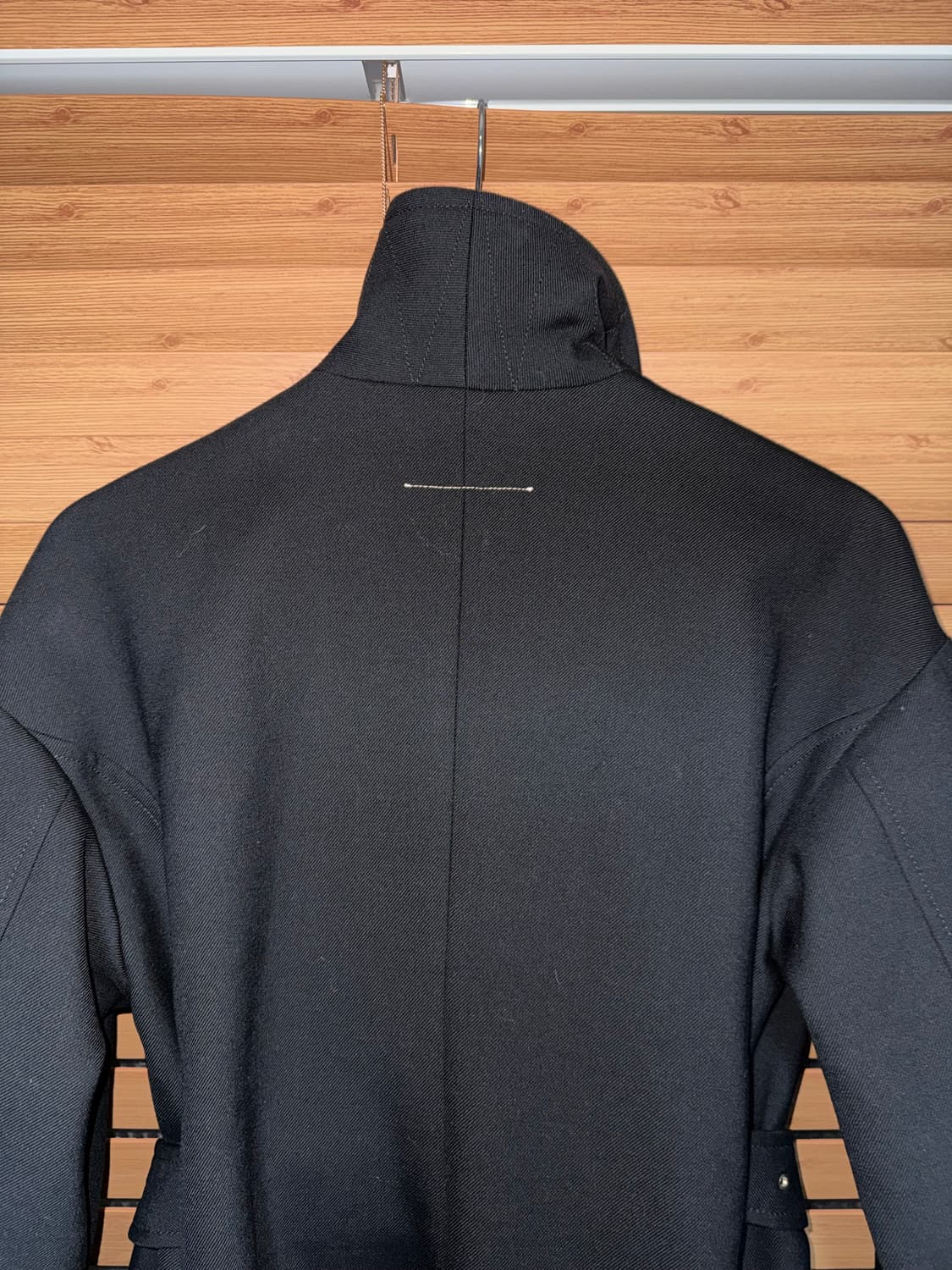 메종마르지엘라 하이넥 더블브레스티드 코트 상품이미지5