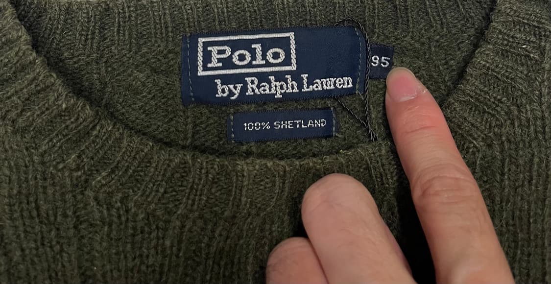 폴로 랄프로렌 케이블 니트 올리브 상품이미지6