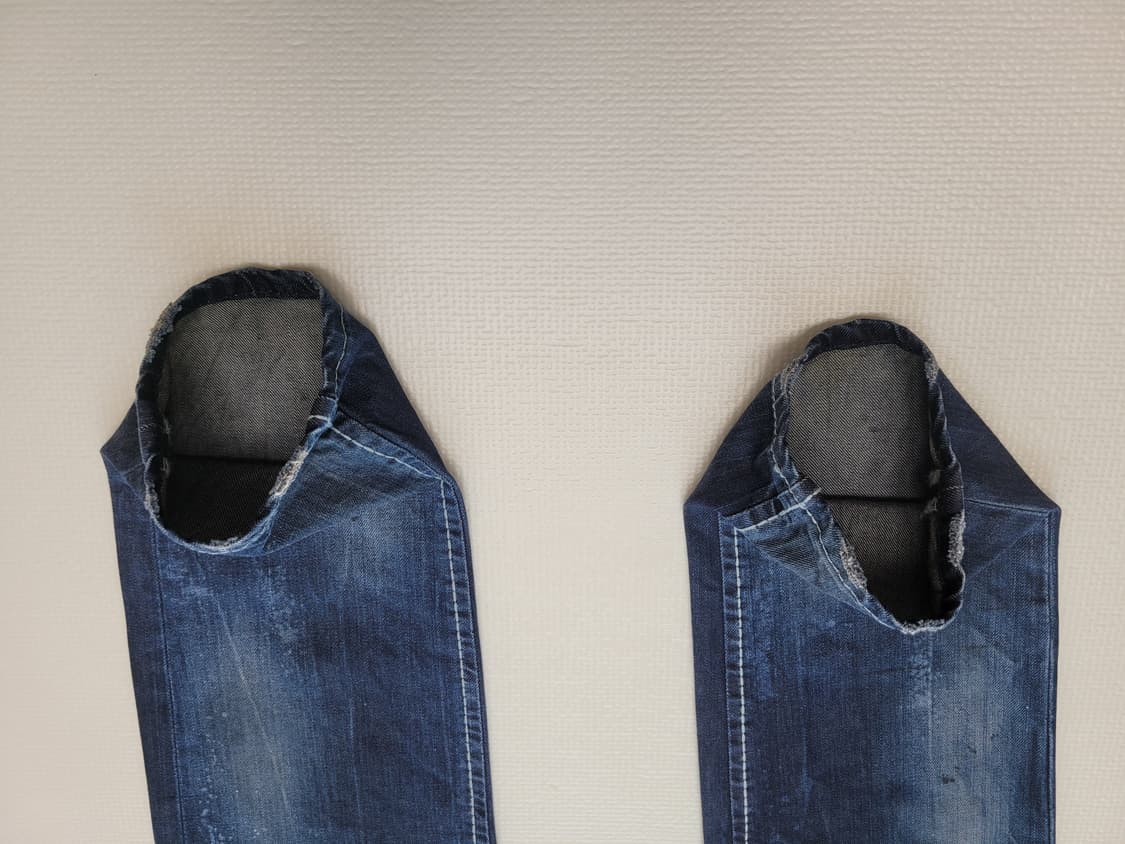 도크 DOHC 엠보워싱 청바지 32 다크네이비 상품이미지8